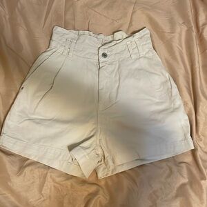 ZARA | High-waist Safari Jean Shorts | Size 4 🐪